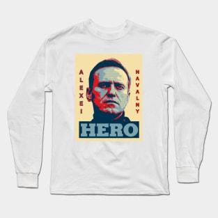 ALEXEI NAVALNY - HERO Long Sleeve T-Shirt